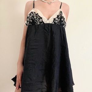 vintage victoria’s secret babydoll dress